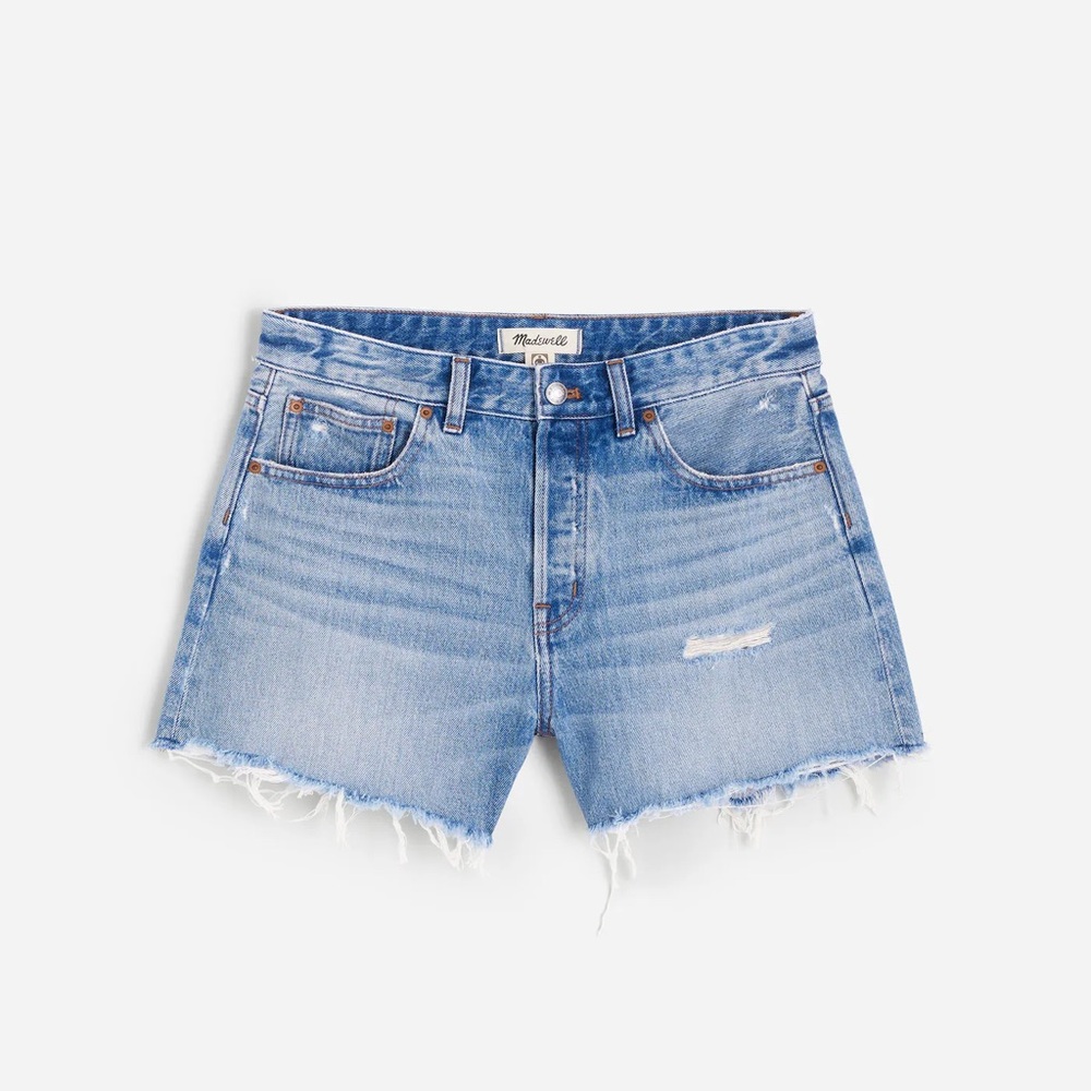 NWT Madewell Light Blue Jean The Brynn Short in Hallstead Wash 27